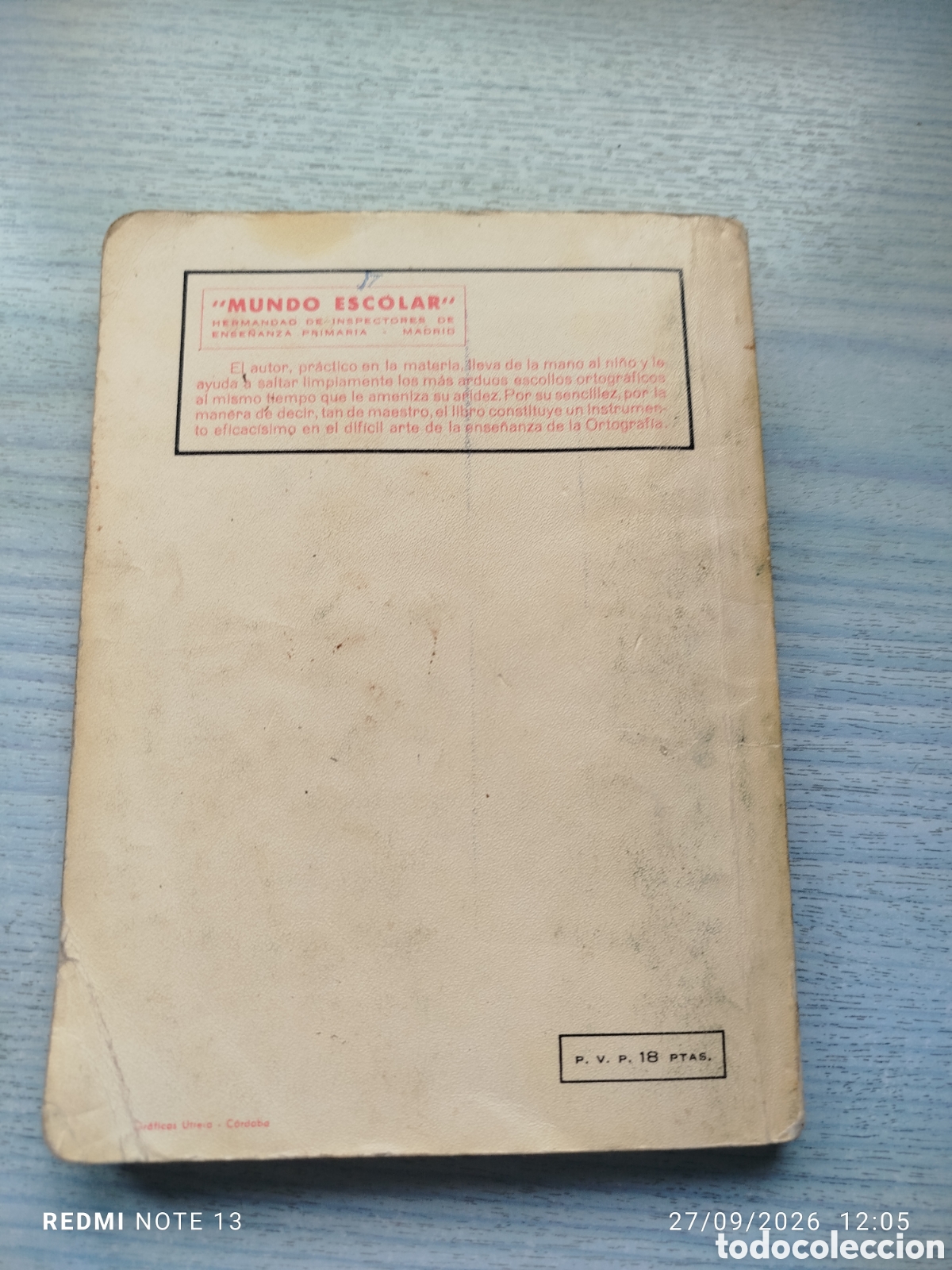 Libros de segunda mano: Breve ortograf&iacute;a escolar - Foto 2