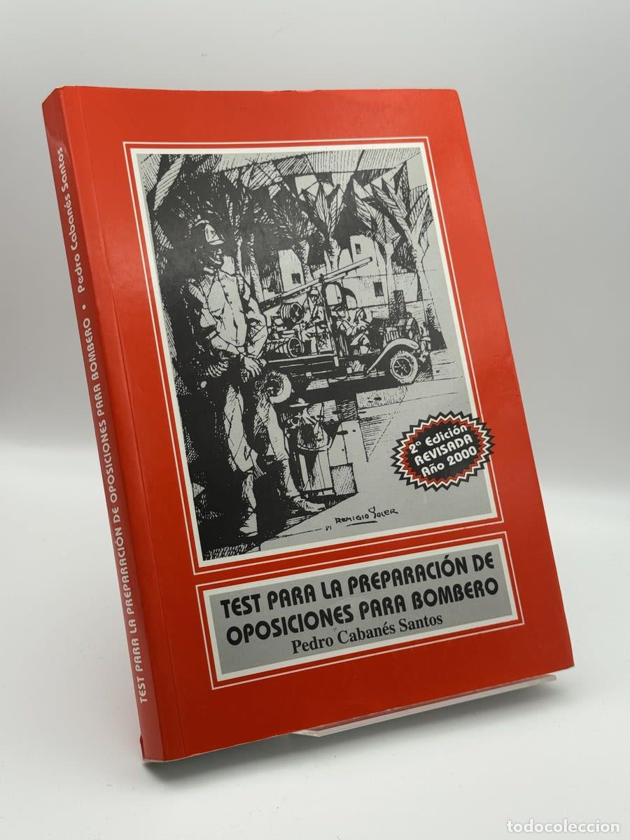 Libros de segunda mano: Test para la preparaci&oacute;n de bomberos - Pedro Cabanes Santos