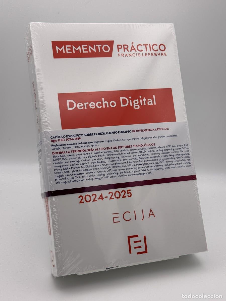 Libros de segunda mano: Memento pr&aacute;ctico Derecho digital 2024-2025 - No disponible