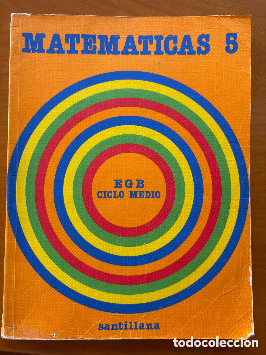 Libros de segunda mano: Libro matematicas 5 Santillana - Foto 1