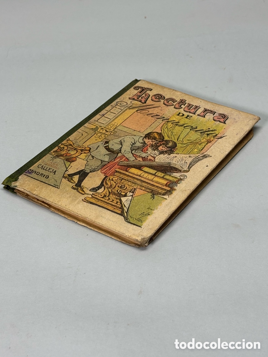 Libros de segunda mano: ANTIGUO LIBRO LECTURA DE MANUSCRITOS &ndash; SATURNINO CALLEJA &ndash; SIGLO XIX &ndash; 1888