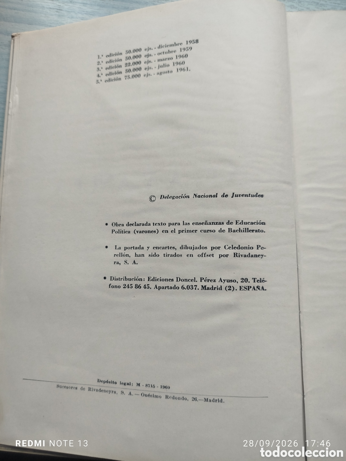 Libros de segunda mano: Vela y ancla doncel.libro rscuela - Foto 3