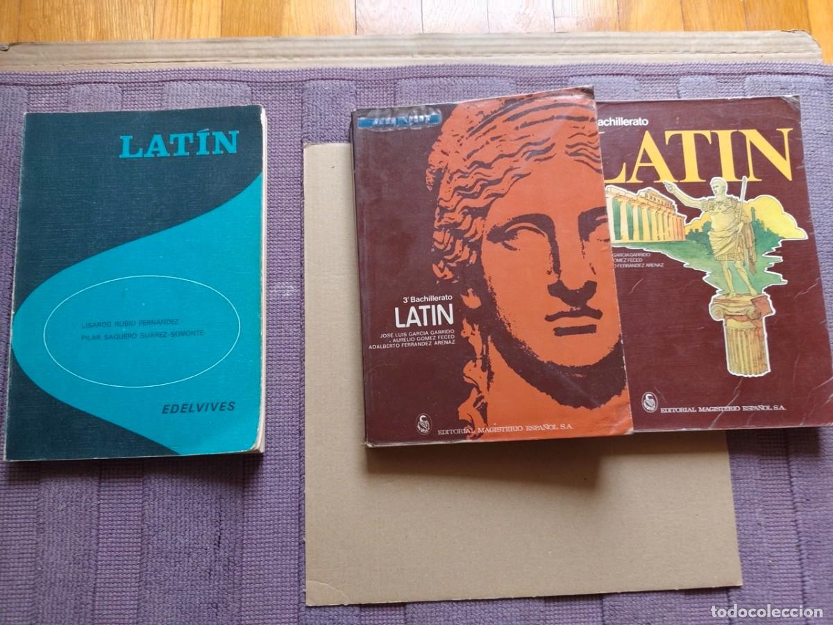 Libros de segunda mano: LIBROS BACHILLERATO LATIN + 1 EDELVIVES PARA TRADUCCIONES.