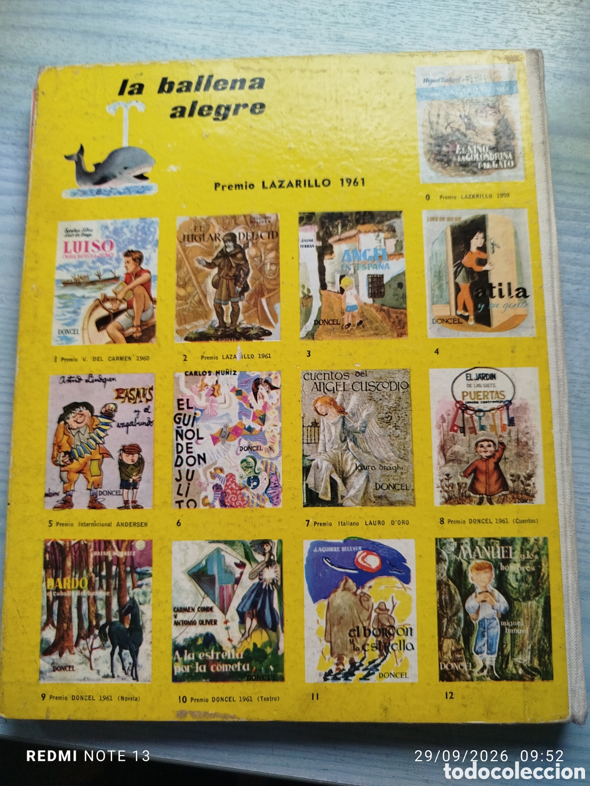 Libros de segunda mano: Angel en espa&ntilde;a.doncel.libro colegio 1960 - Foto 2