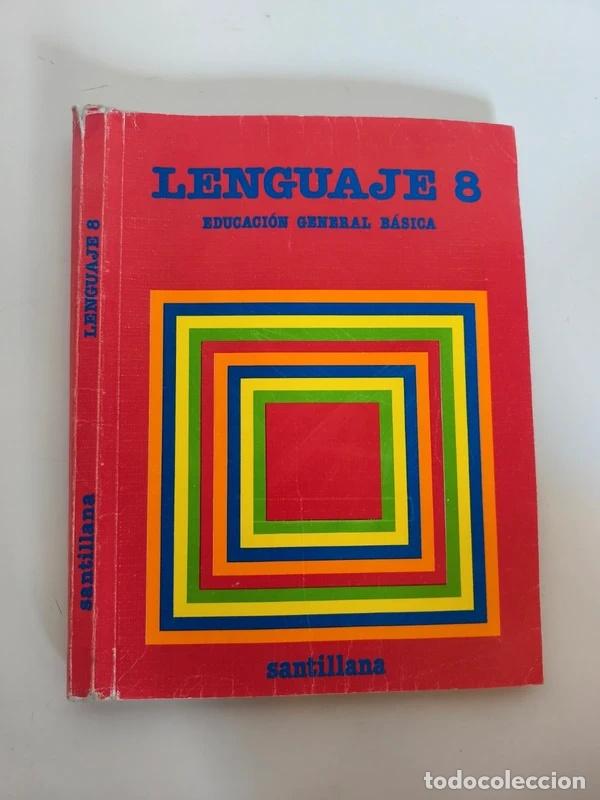 Libros de segunda mano: Libro Lenguaje 8 EGB Santillana