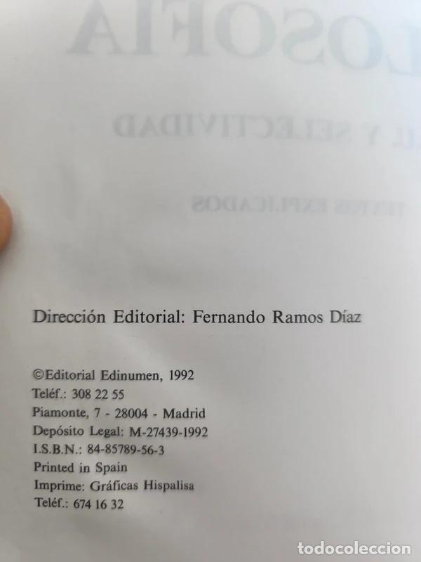 Libros de segunda mano: Libro Filosof&iacute;a COU y Selectividad Textos explicados - Foto 2