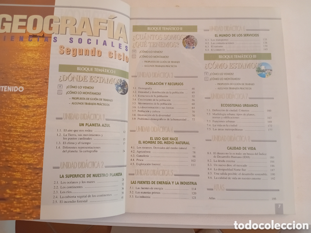 Libros de segunda mano: GEOGRAFIA SEGUNDO CICLO SECUNDARIA - Foto 2