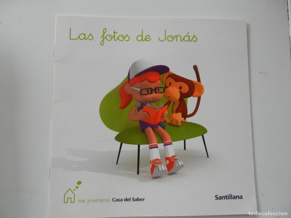 Libros de segunda mano: LAS FOTOS DE JON&Aacute;S - MI PRIMERA CASA DEL SABER - SANTILLANA - EDUCACION INFANTIL- 2009