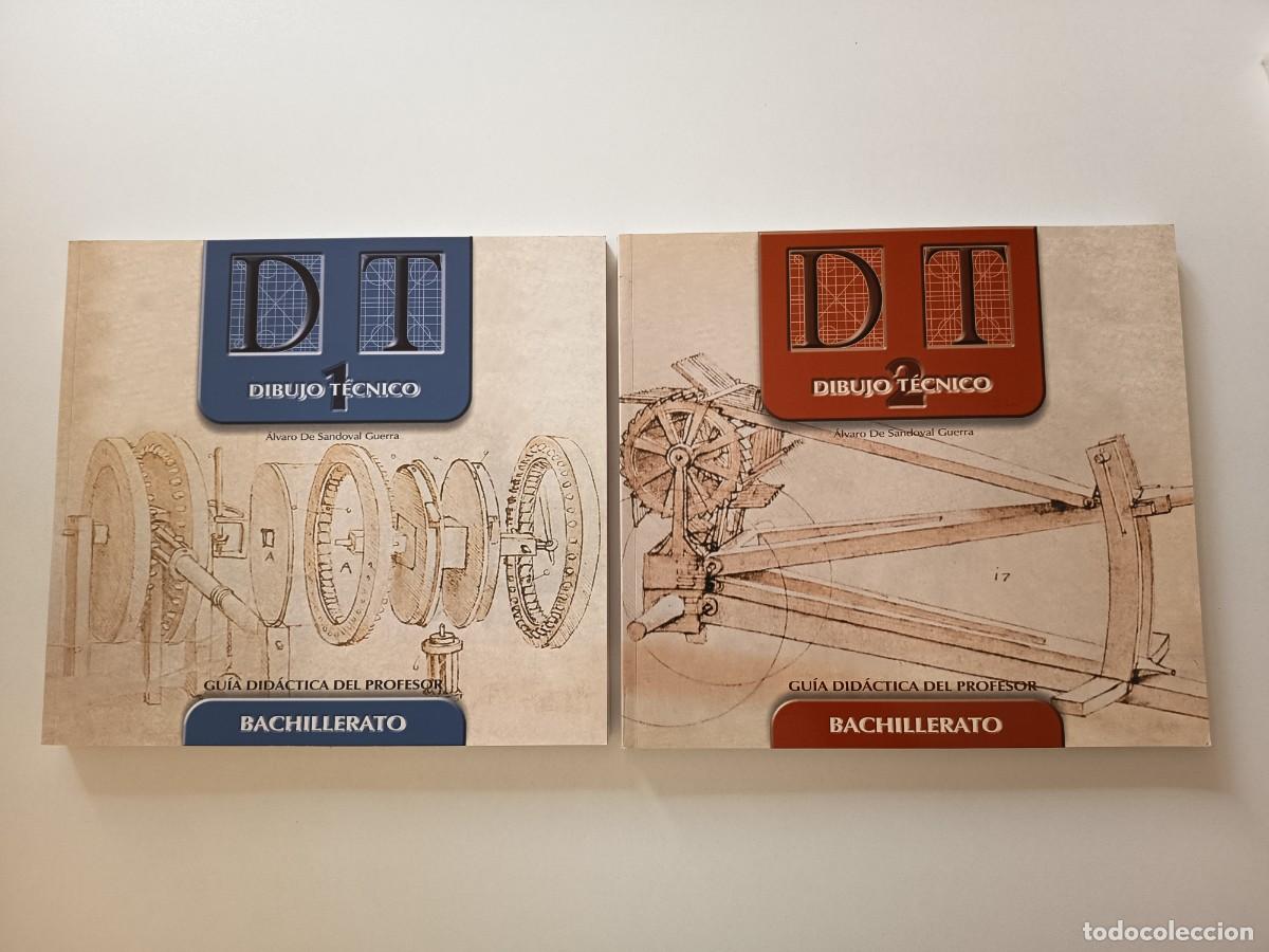 Libros de segunda mano: 2 Gu&iacute;as did&aacute;cticas del profesor de Dibujo T&eacute;cnico de primero y segundo de bachillerato.
