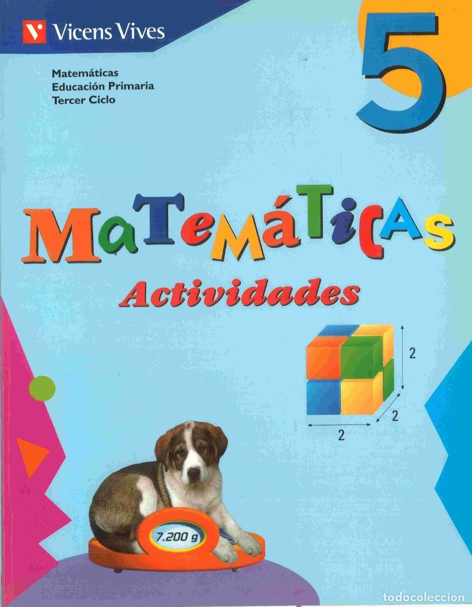 Libros de segunda mano: Matem&aacute;ticas 5 Tercer ciclo. Actividades. Vicens Vives. 2001