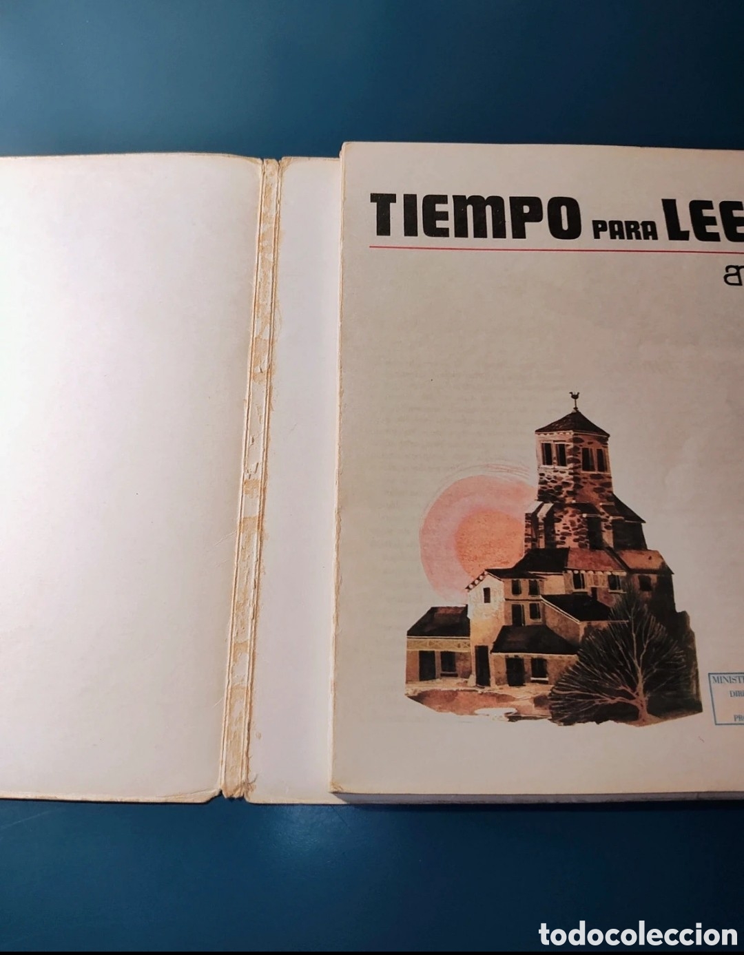 Libros de segunda mano: Libro &rdquo;Tiempo para leer&rdquo; a&ntilde;os 70 - Foto 2