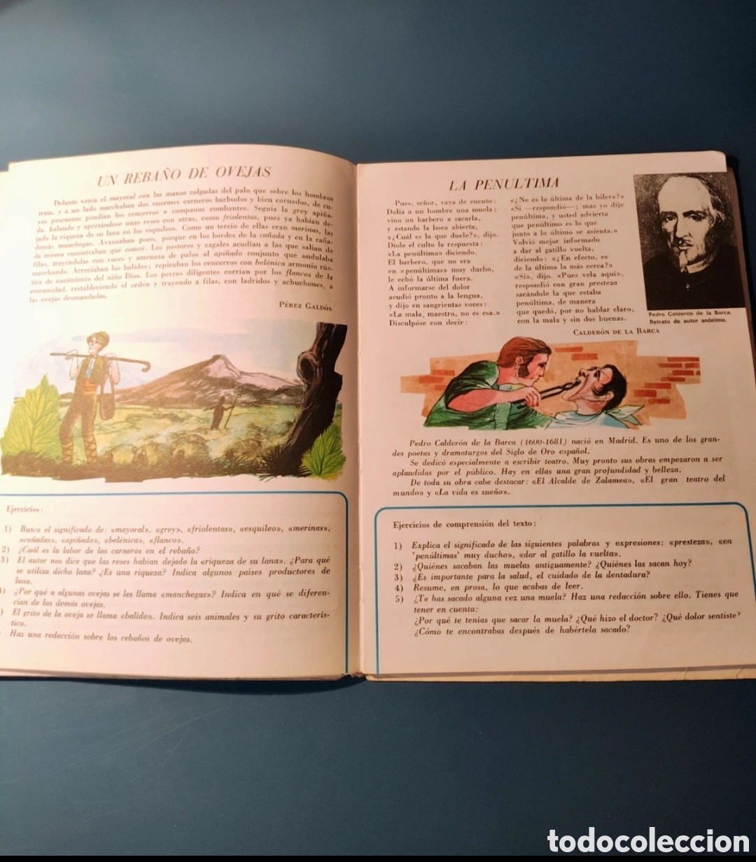 Libros de segunda mano: Libro &rdquo;Tiempo para leer&rdquo; a&ntilde;os 70 - Foto 3