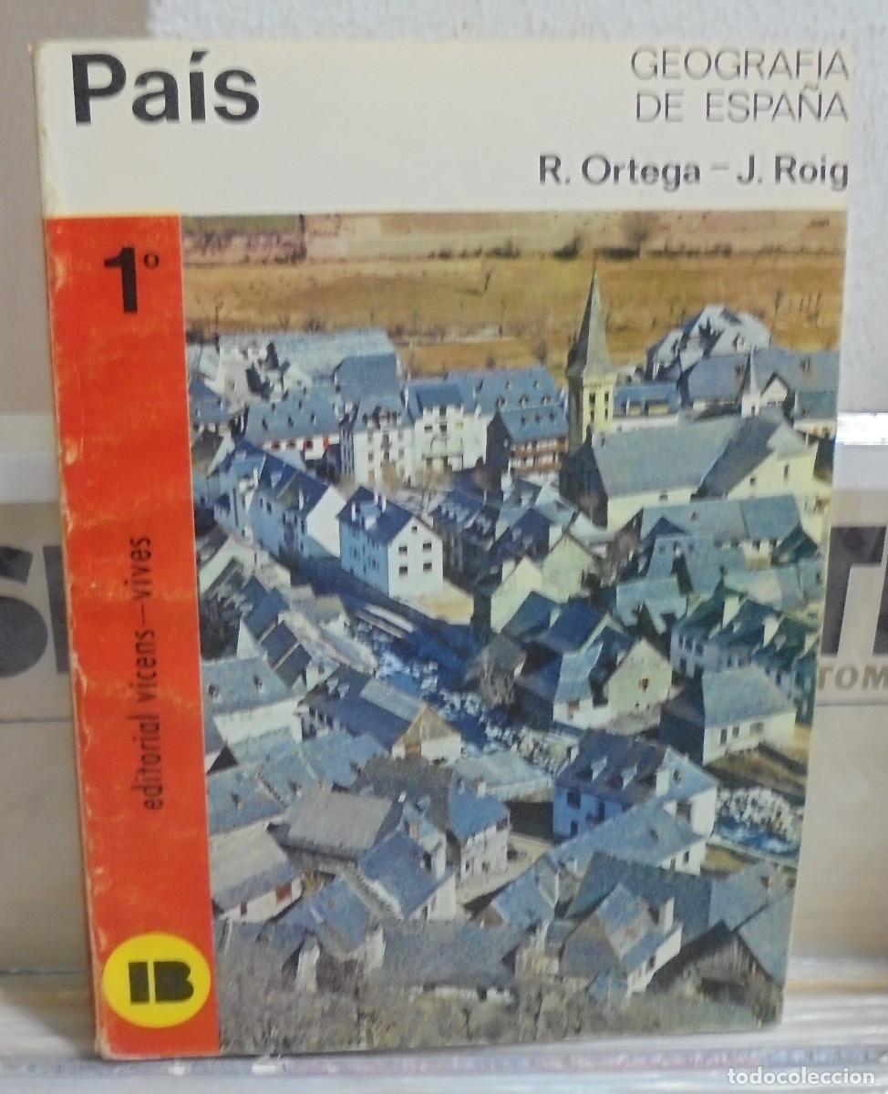 Libros de segunda mano: Geograf&iacute;a de Espa&ntilde;a. R. Ortega, J. Roig - Foto 1