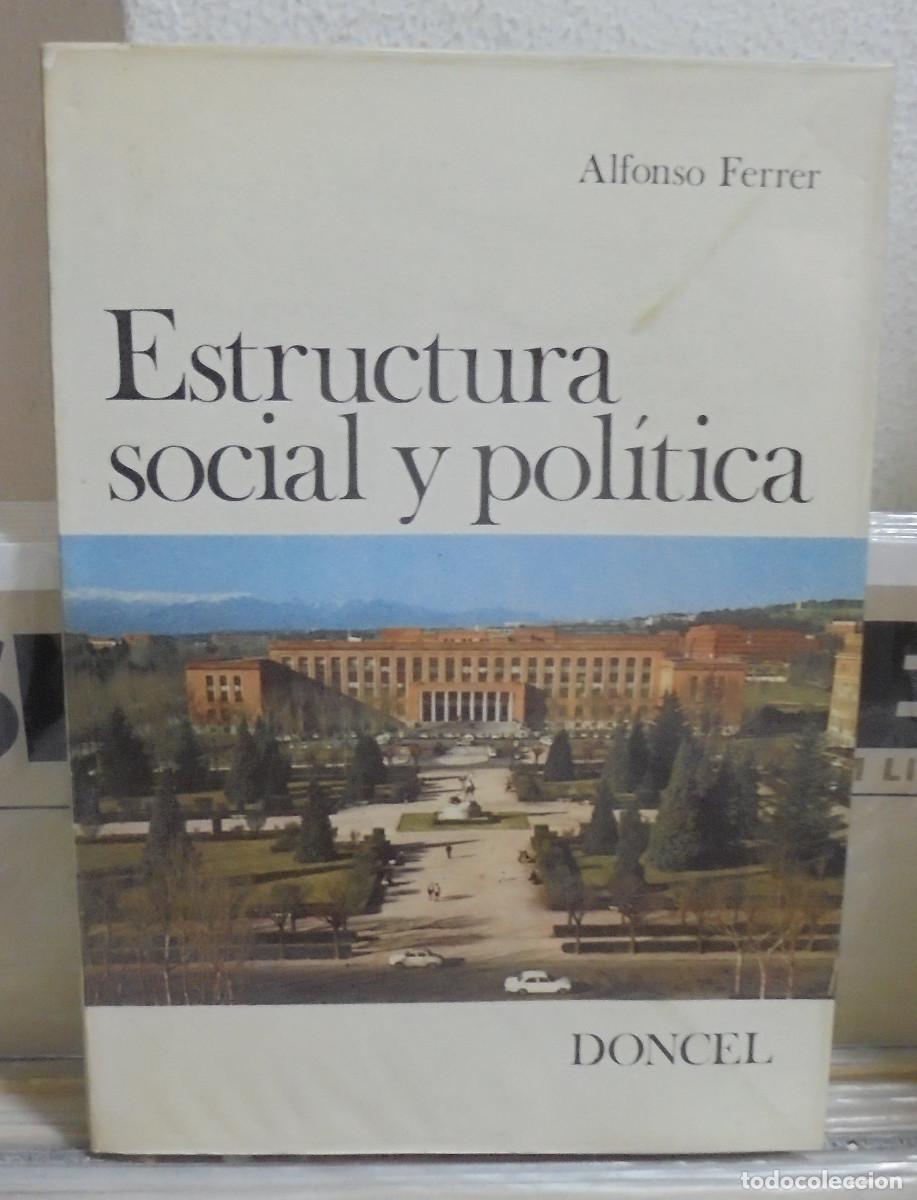 Livros em segunda m&atilde;o: Estructura social y pol&iacute;tica. Alfonso Ferrer