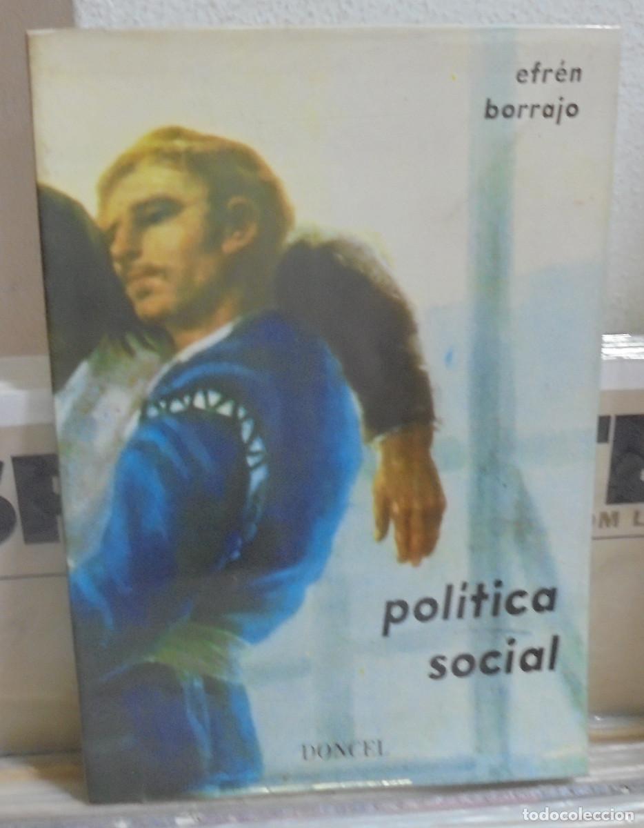 Libros de segunda mano: Pol&iacute;tica social. Efr&eacute;n Borrajo - Foto 1