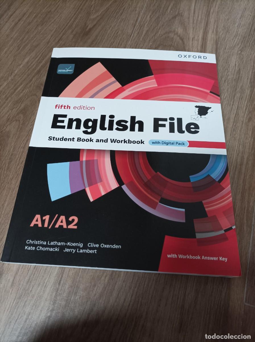 Libros de segunda mano: ENGLISH FILE 5th EDITION A1/A2 - STUDENT BOOK AND WORKBOOK