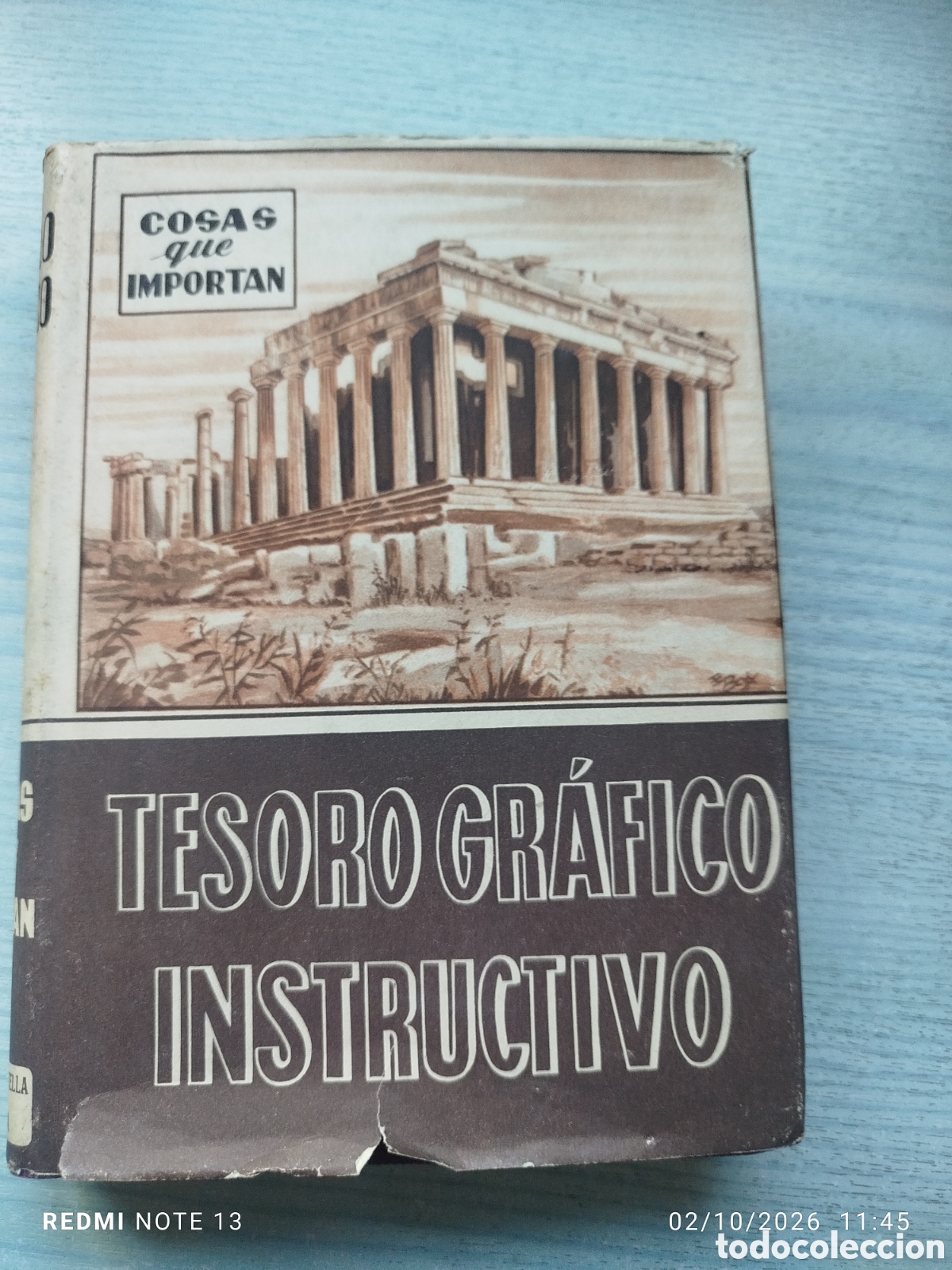 Libros de segunda mano: Libro colegio cosas que importan.tesoro gr&aacute;fico instructivo - Foto 1
