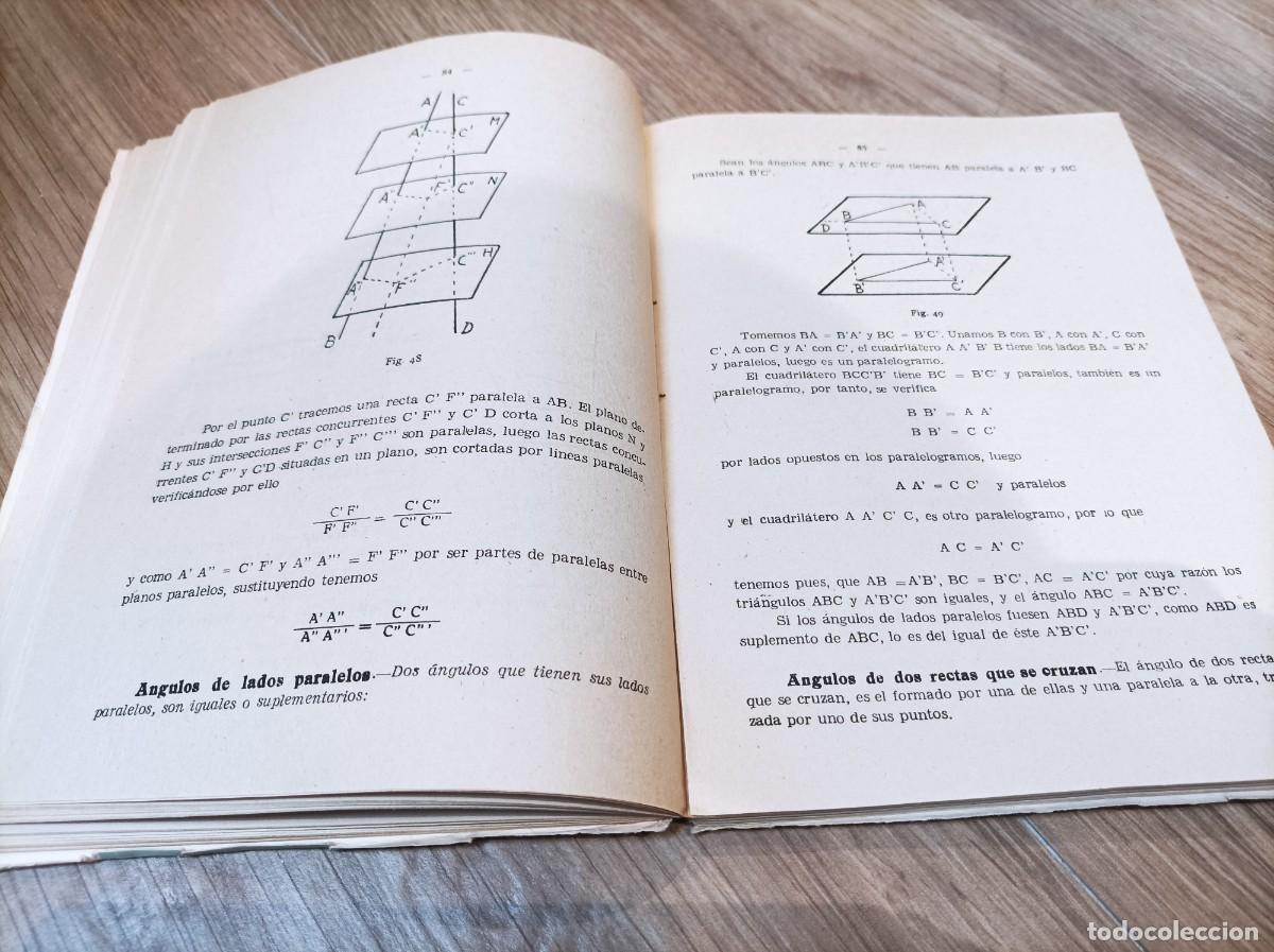 Libros de segunda mano: MATEMATICAS CUARTO CURSO DE BACHILLERATO 1958 - DANIEL MORALES LOPEZ - Foto 2