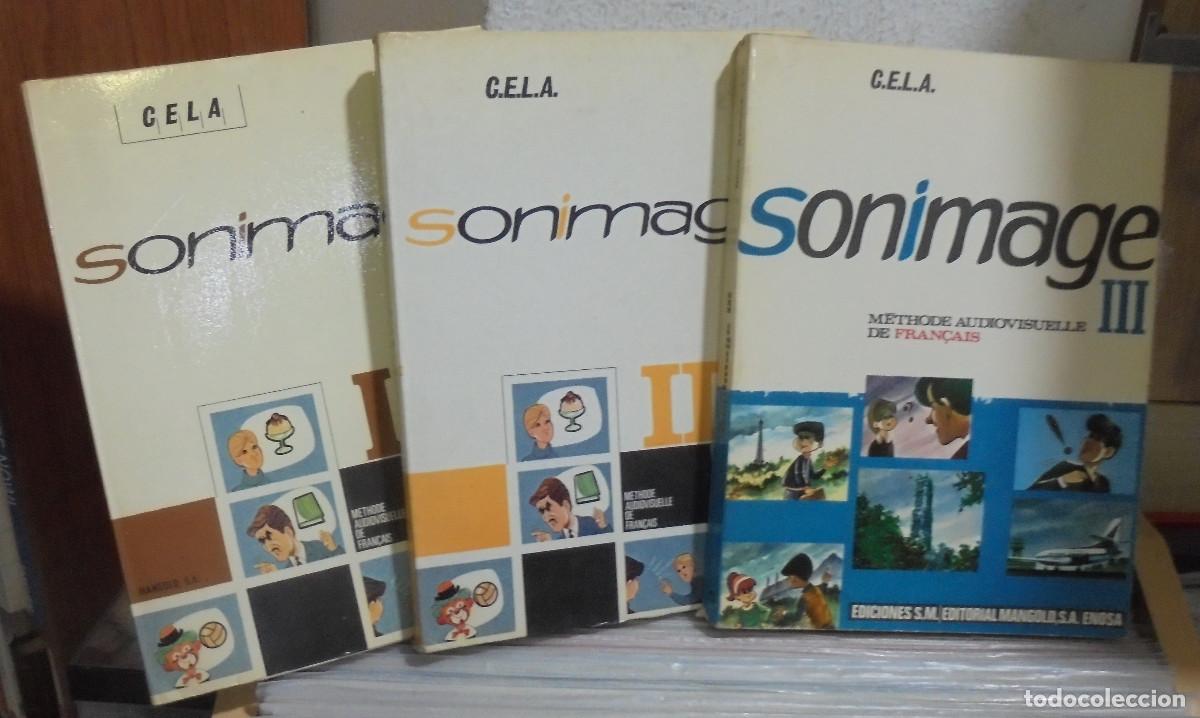 Libros de segunda mano: Sonimage, I, II y III. Methode audiovisuelle de fran&ccedil;ais. 3 tomos. Texto en frances
