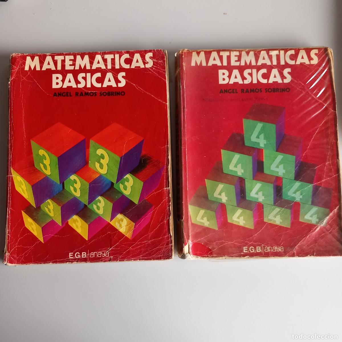 Libros de segunda mano: MATEM&Aacute;TICAS B&Aacute;SICAS. EGB. ANAYA