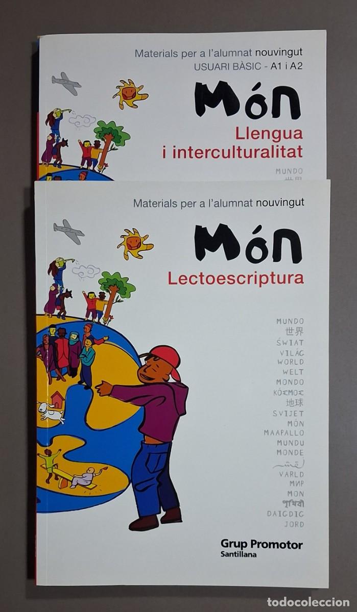 Libros de segunda mano: M&oacute;n Llengua i interculturalitat & Lectoescriptura Santillana. 2 volums & DVD. Com nous!