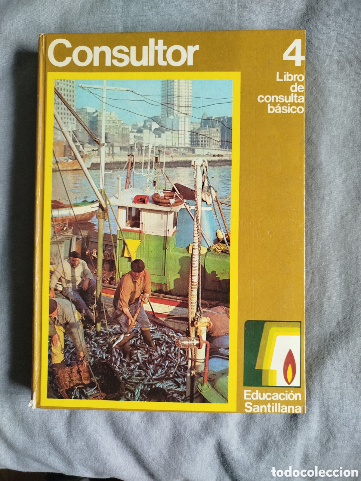 Libros de segunda mano: Libro consultor santillana 4 .consulta badico