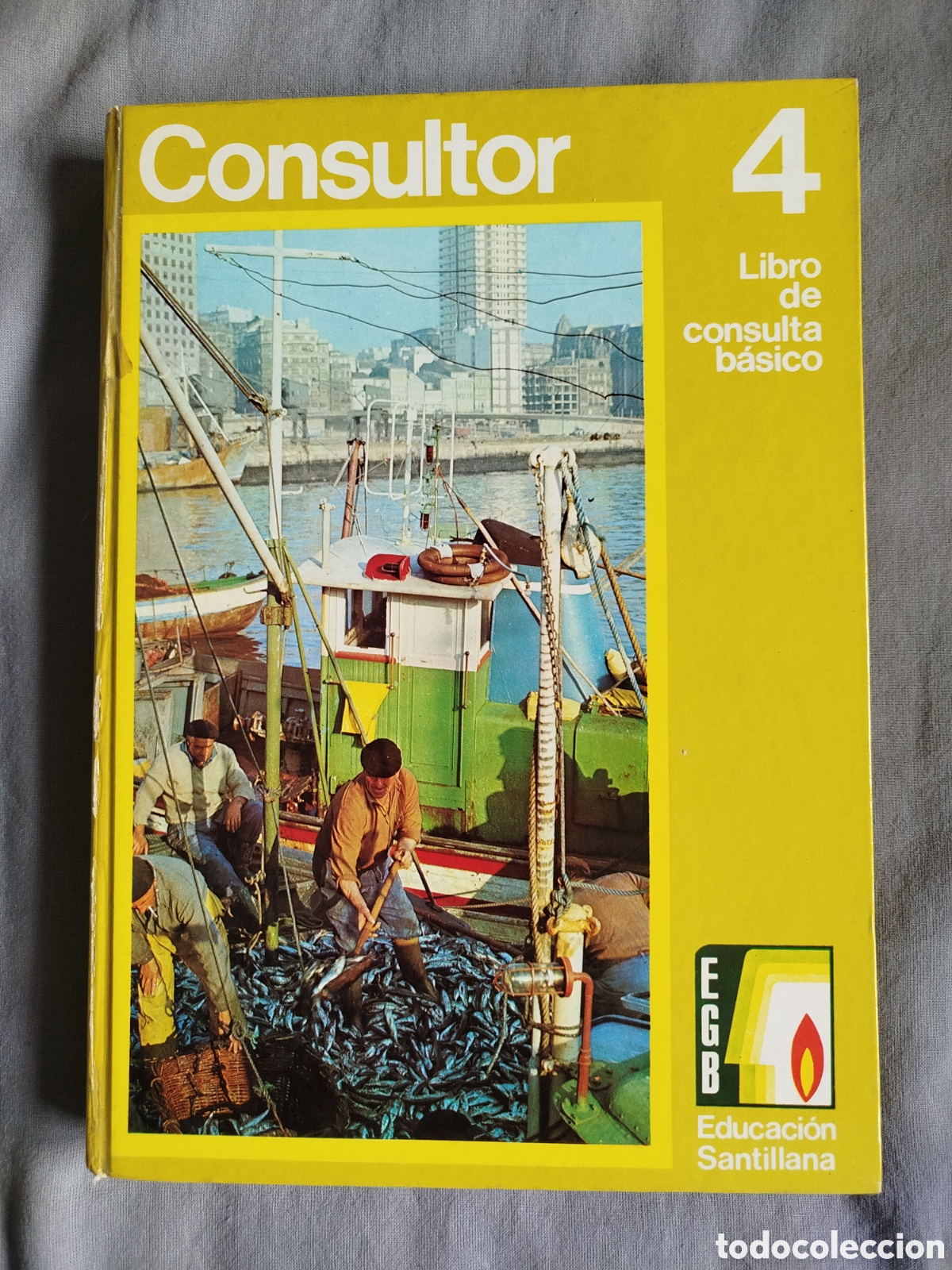 Libros de segunda mano: Consultor santillana EGB1972.libro consulta b&aacute;sico 4