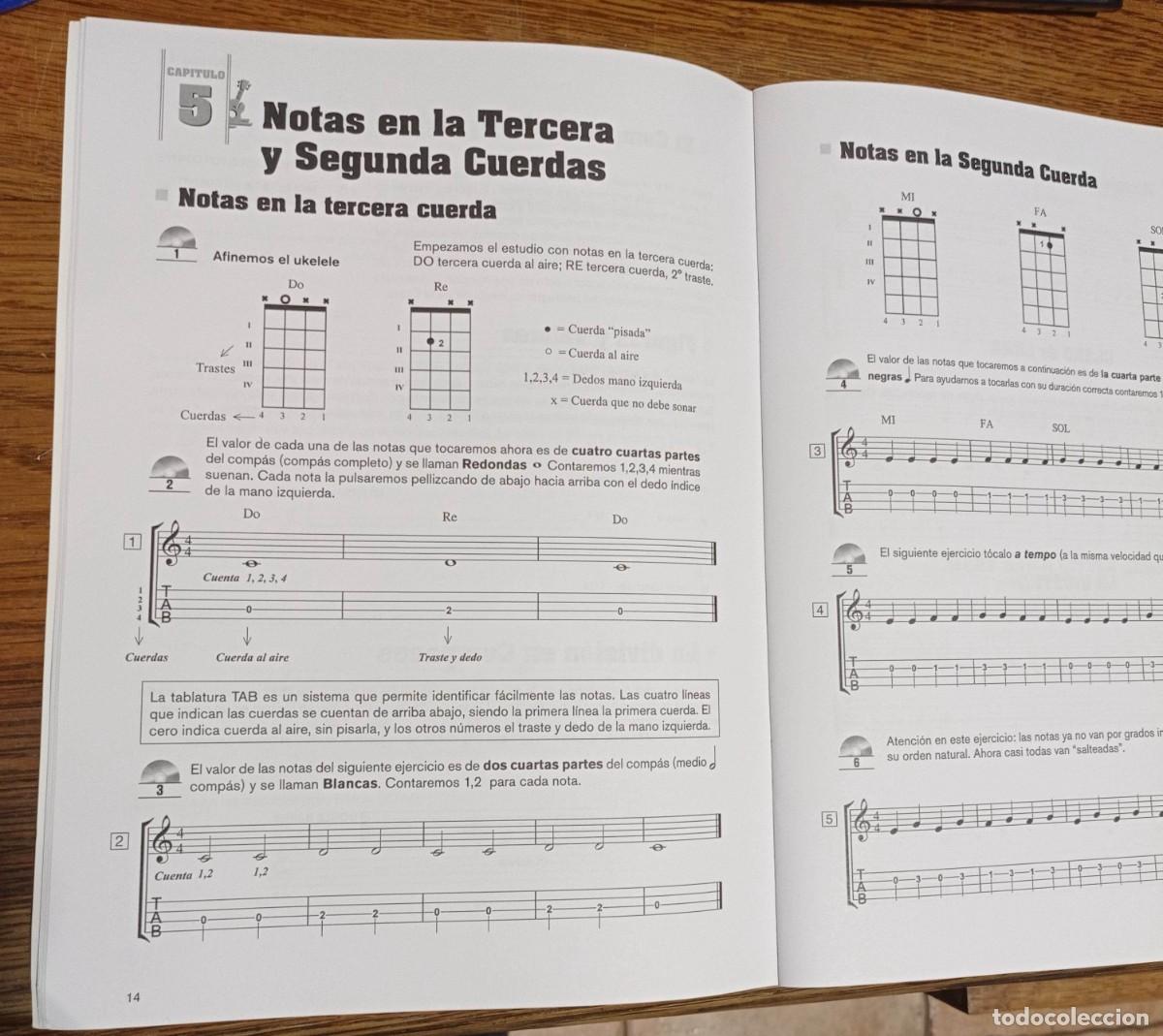 Libros de segunda mano: APRENDER A TOCAR EL UKELELE - METODO FAC&Iacute;L- ROBERTO BETTELLI - CON CD - Foto 5