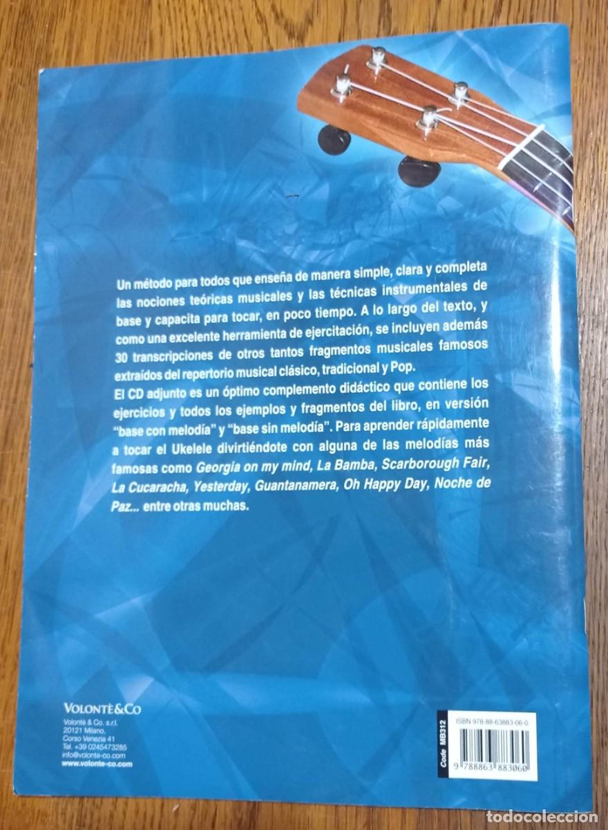 Libros de segunda mano: APRENDER A TOCAR EL UKELELE - METODO FAC&Iacute;L- ROBERTO BETTELLI - CON CD - Foto 2
