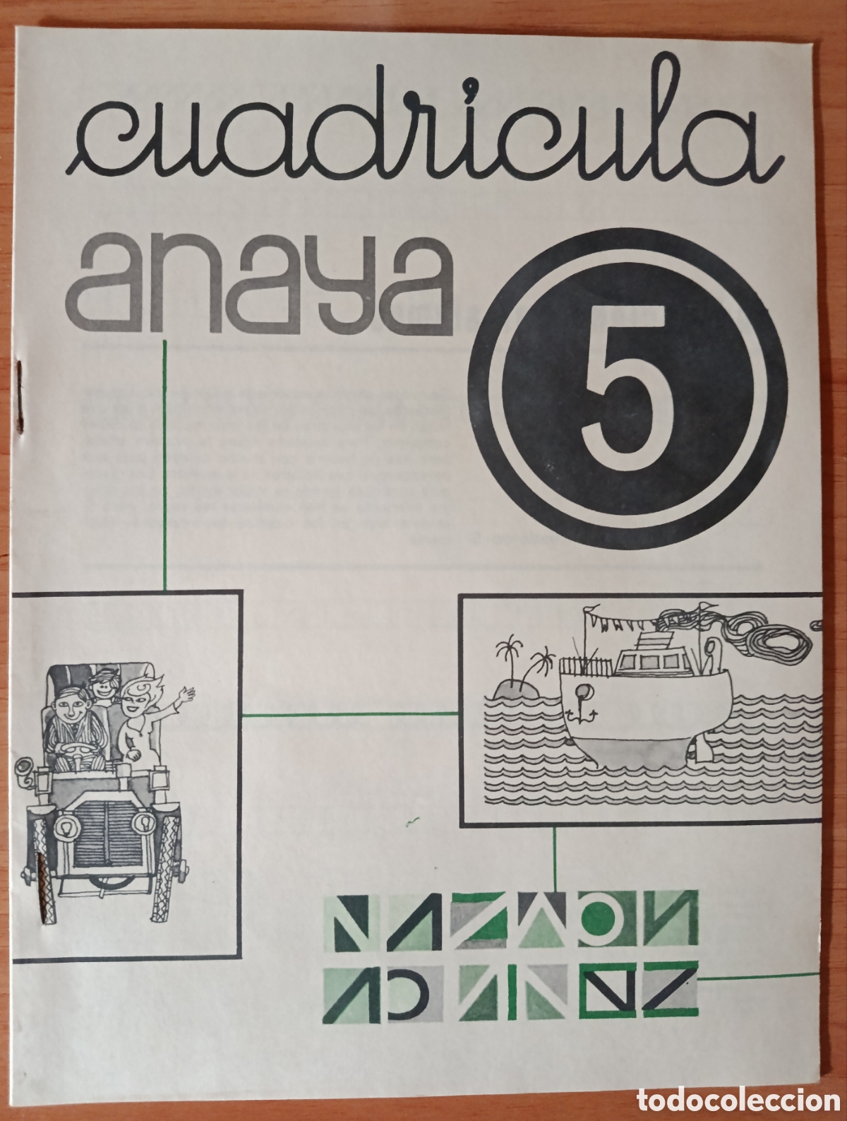 Livres d'occasion: Cuadernillo escolar Cuadricula num. 5 Ed Anaya, sin usar