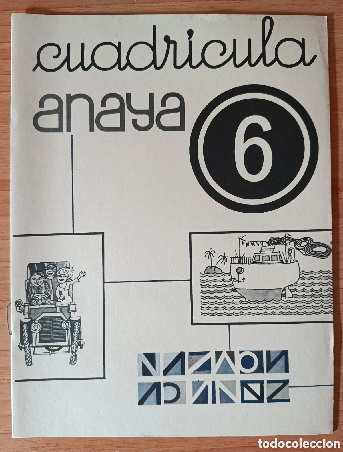 Livres d'occasion: Cuadernillo escolar Cuadricula num. 6 Ed Anaya, sin usar