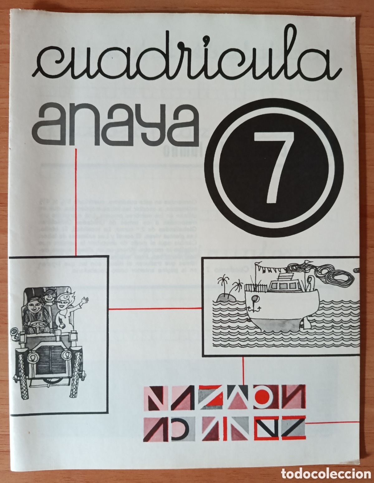 Libros de segunda mano: Cuadernillo escolar Cuadricula num. 7 Ed Anaya, sin usar - Foto 1
