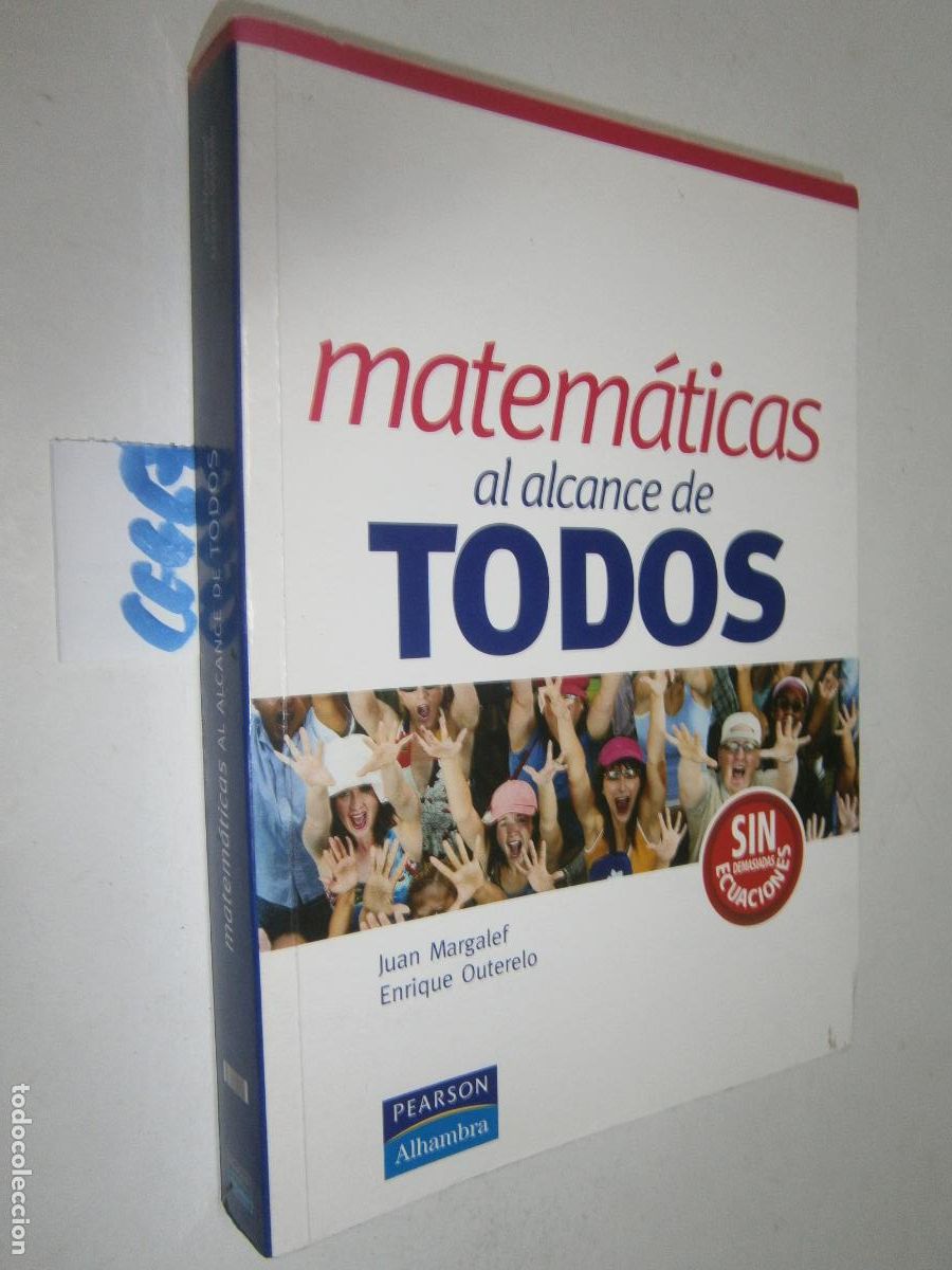 Libros de segunda mano: MATEMATICAS AL ALCANCE DE TODOS