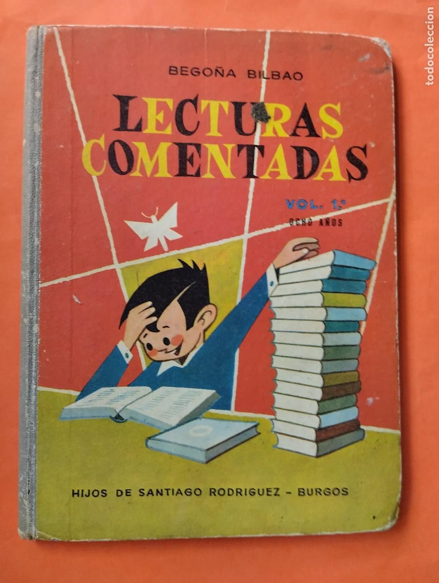 Livros em segunda m&atilde;o: KOO - LECTURAS COMENTADAS. VOL 1&ordm;. OCHO A&Ntilde;OS. HIJOS SANTIAGO RODRIGUEZ - BURGOS