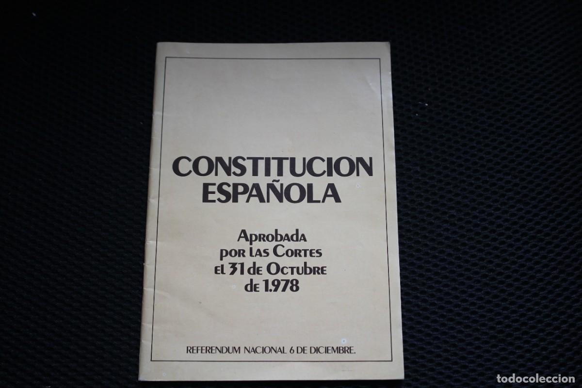 Libros de segunda mano: 1&ordf; EDICION CONSTITUCI&Oacute;N ESPA&Ntilde;OLA - CORTES 31 OCTUBRE 1978 -