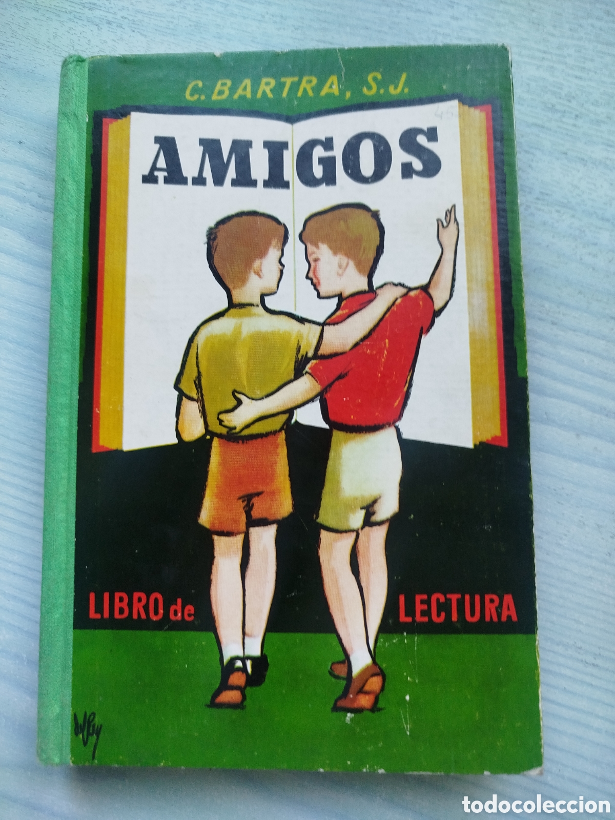Libros de segunda mano: Amigos.libro lectura 1962.1 grado