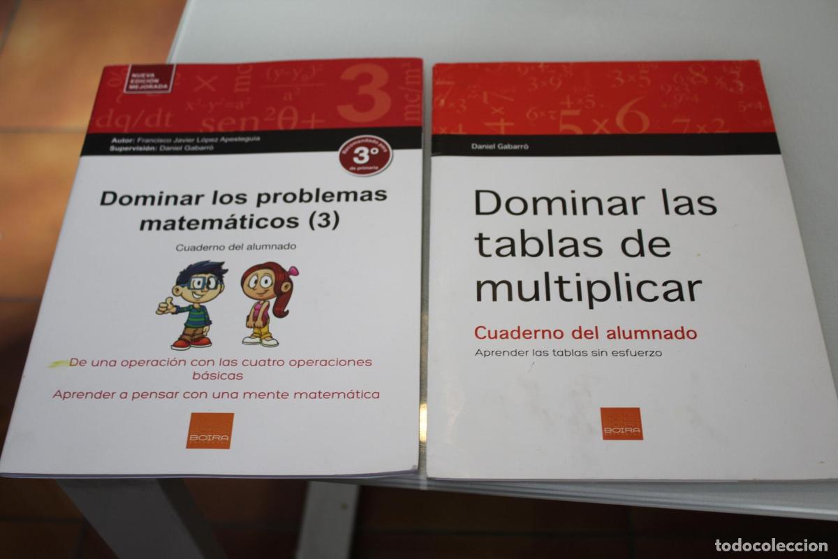 Libros de segunda mano: Dominar los problemas matem&aacute;ticos (3). + Dominar las tablas de multiplicar.- Cuaderno del alumnado.