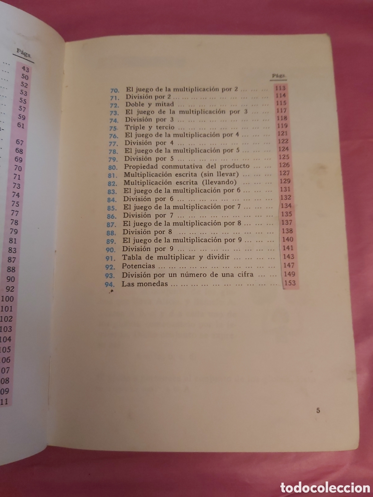 Libros de segunda mano: CALCULO 2 EGB SM VVAA 1973 - Foto 7
