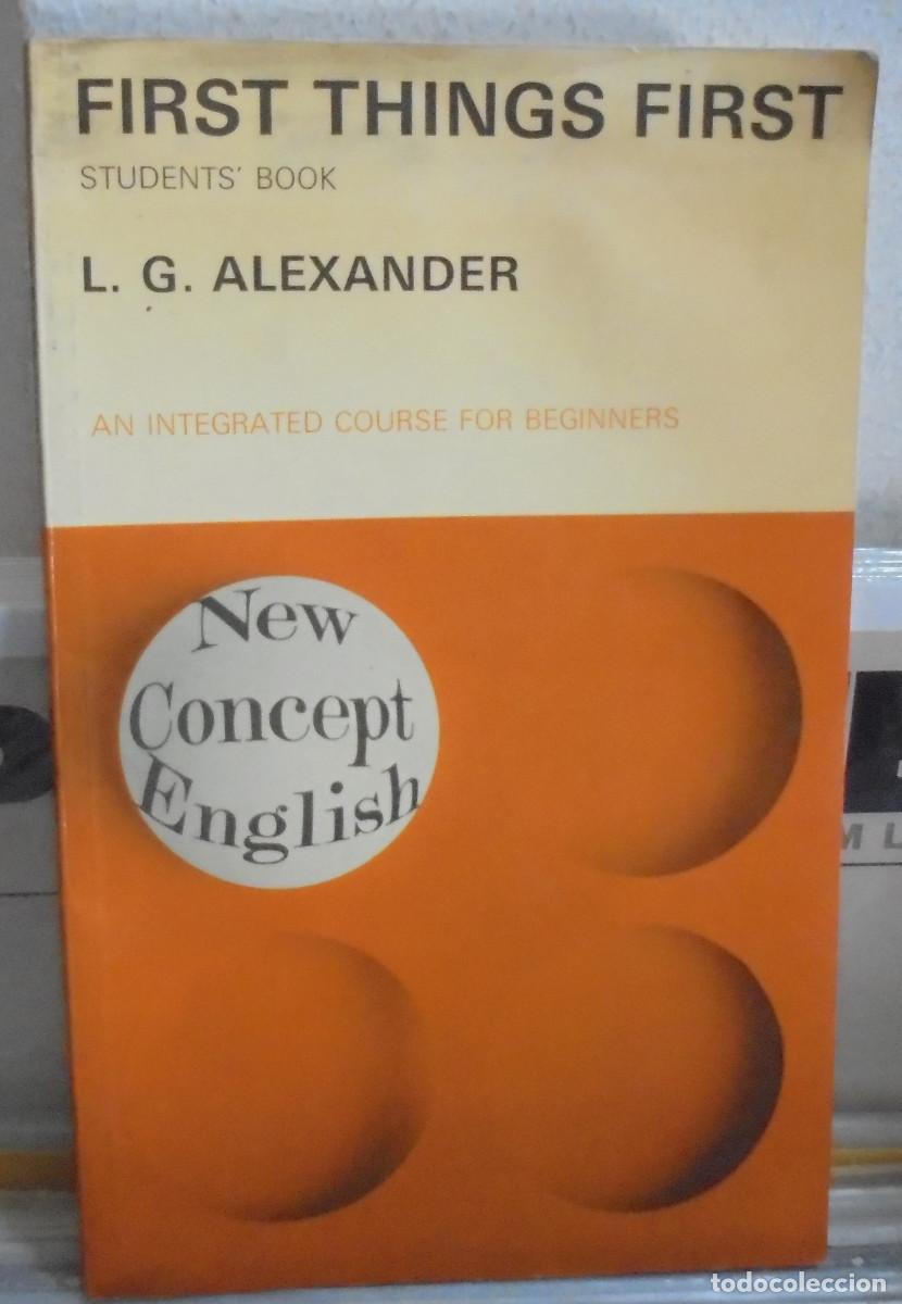 Libros de segunda mano: First things first, students book. L. G. Alexander
