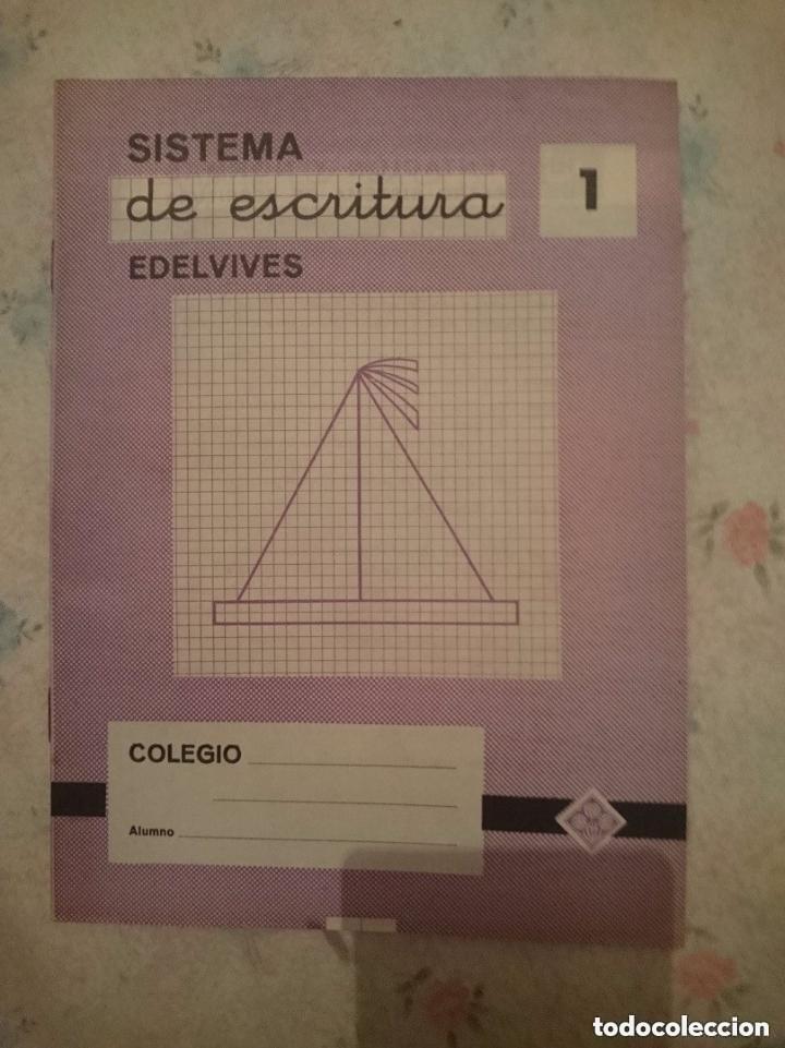 Libros de segunda mano: CUADERNO - SISTEMA DE ESCRITURA EDELVIVES N 1 - SIN USAR -MIRAR FOTOS