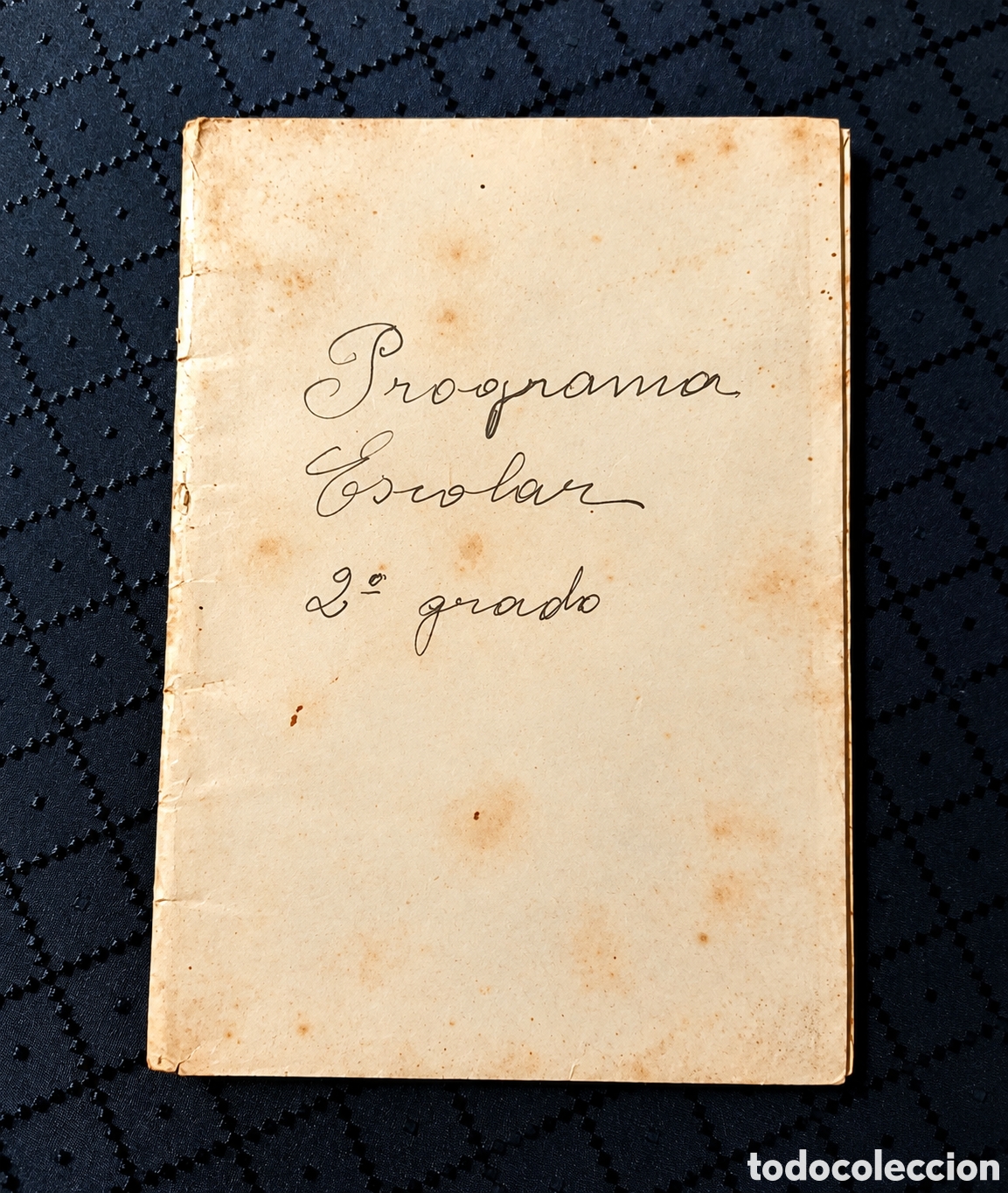 Libros de segunda mano: Programa Escolar oficial 1954 libro antiguo - Foto 3