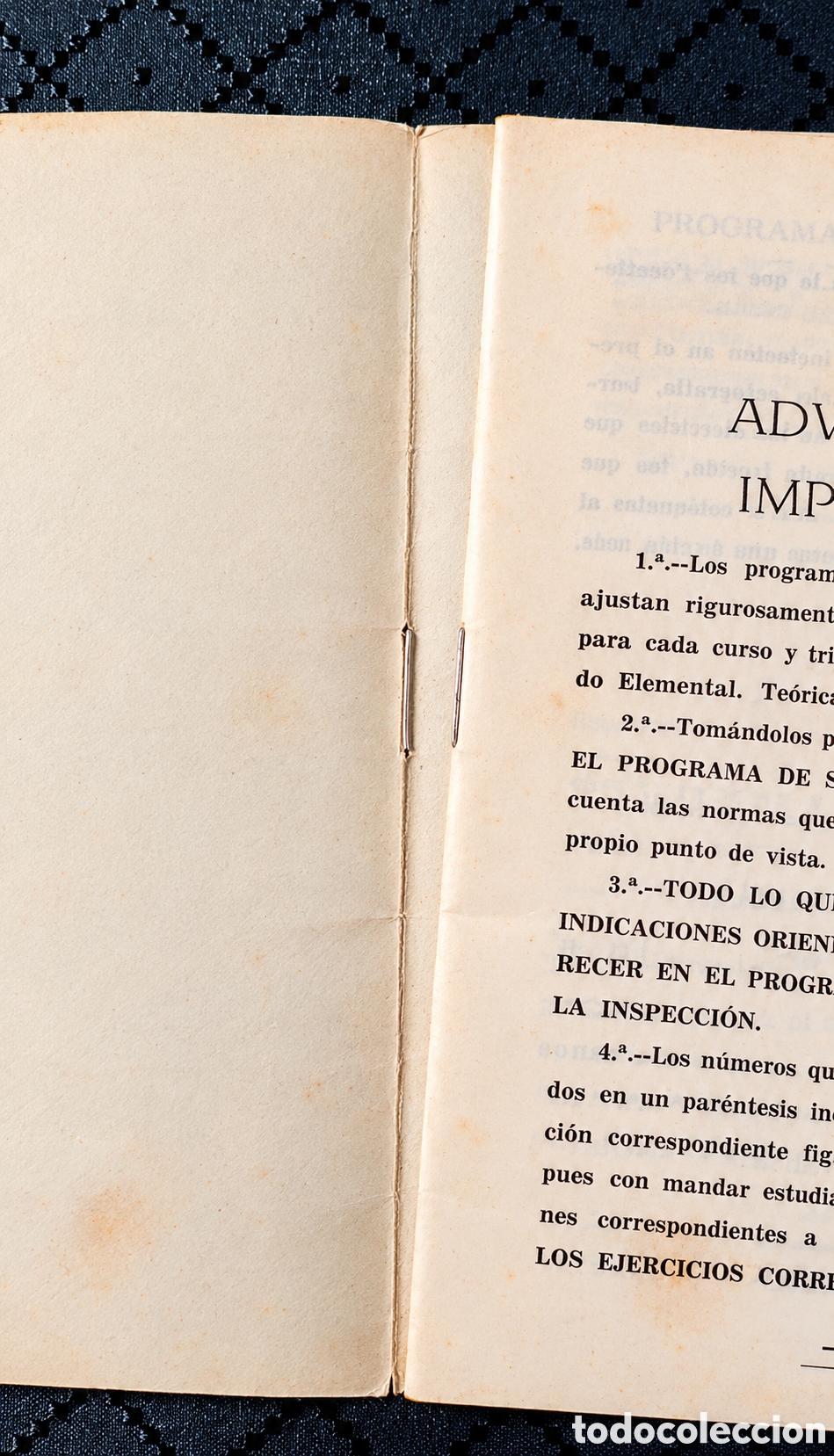 Libros de segunda mano: Programa Escolar oficial 1954 libro antiguo - Foto 5