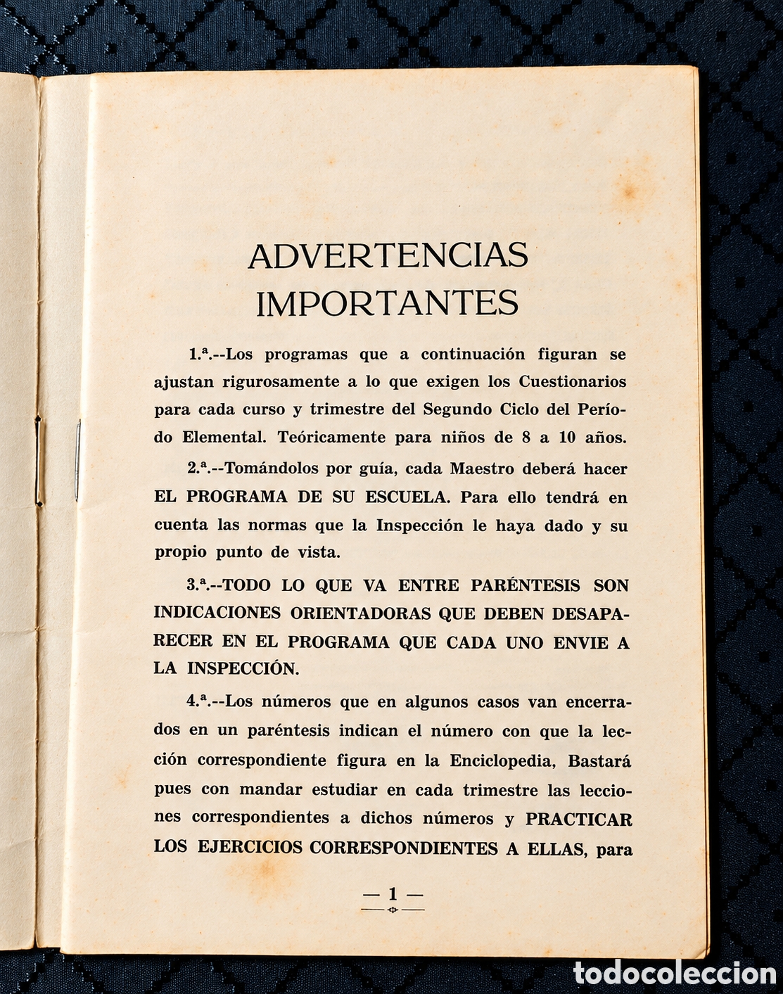 Libros de segunda mano: Programa Escolar oficial 1954 libro antiguo - Foto 6