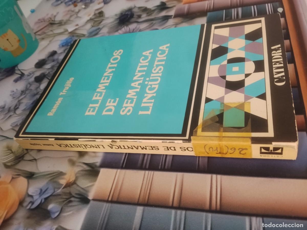 Libros de segunda mano: Elementos de sem&aacute;ntica ling&uuml;&iacute;stica.Ed. C&aacute;tedra - Foto 2