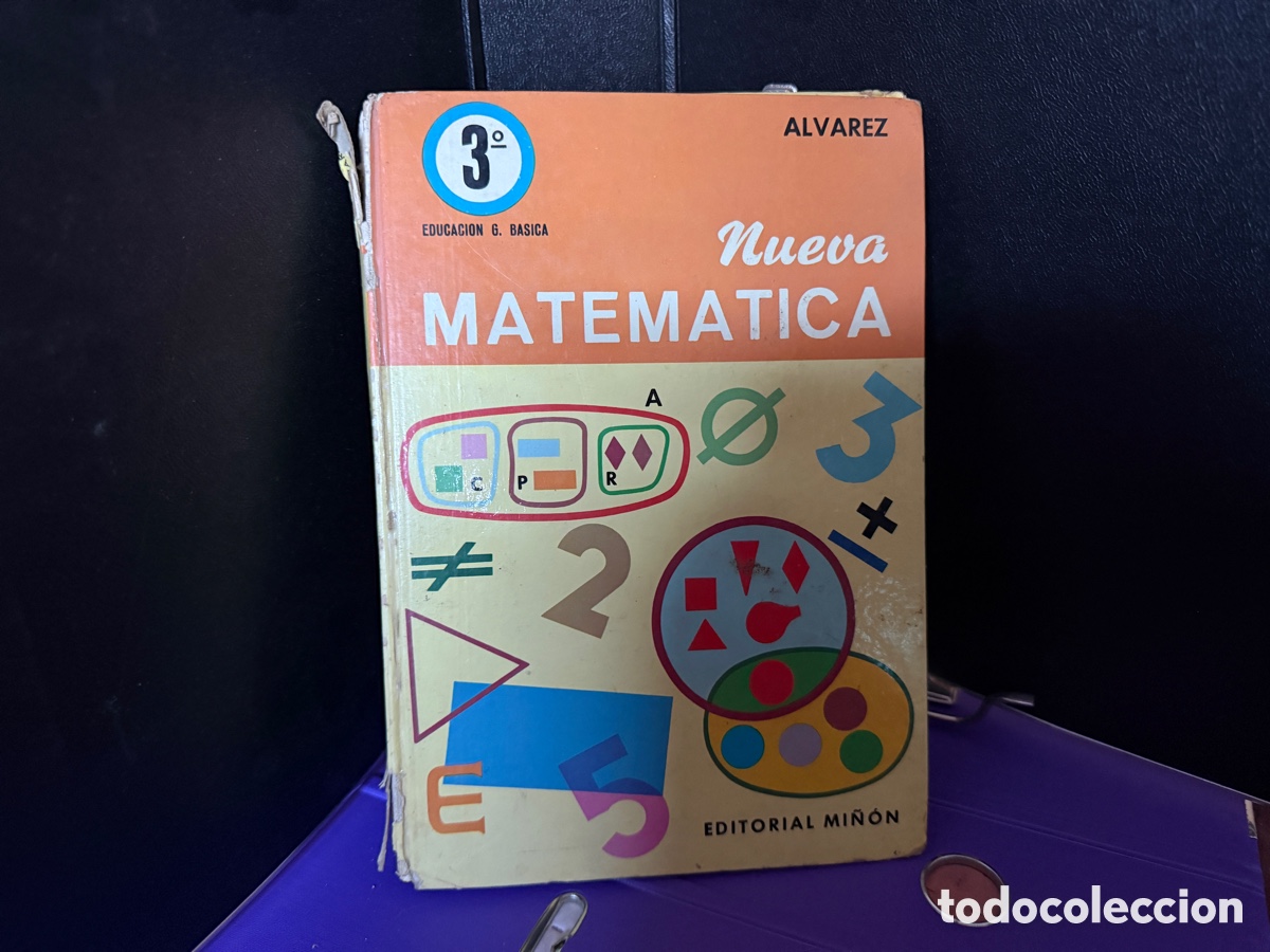 Libros de segunda mano: Lote 2 libros escolares antiguos EGB &ndash; Editorial Mi&ntilde;&oacute;n &ndash; 1972