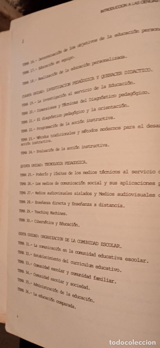 Libros de segunda mano: Uned, L&oacute;gica e Introducci&oacute;n a las ciencias de la educaci&oacute;n, - Foto 5