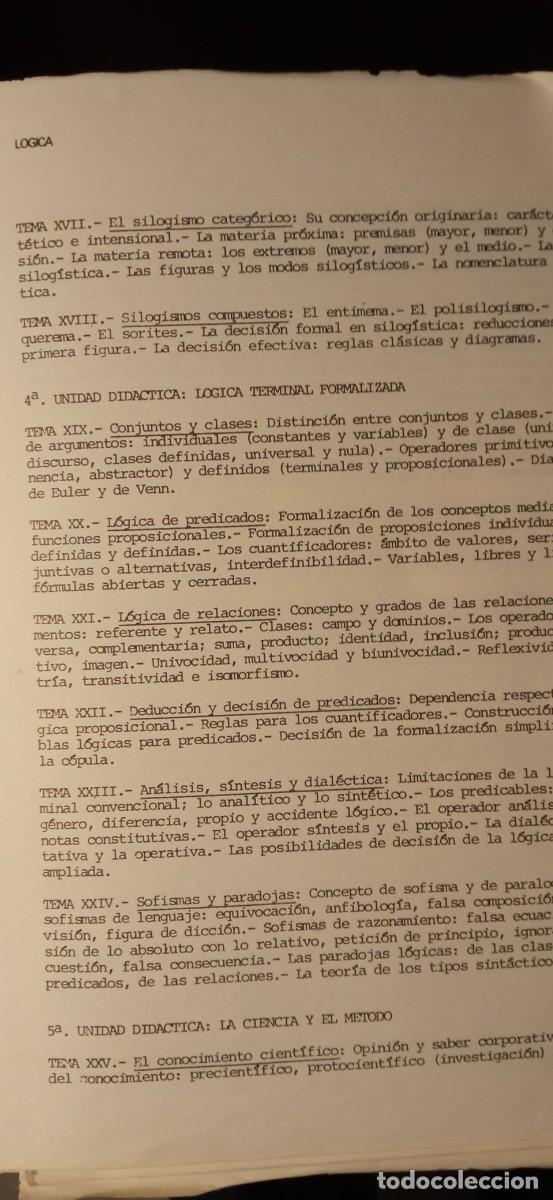 Libros de segunda mano: Uned, L&oacute;gica e Introducci&oacute;n a las ciencias de la educaci&oacute;n, - Foto 7