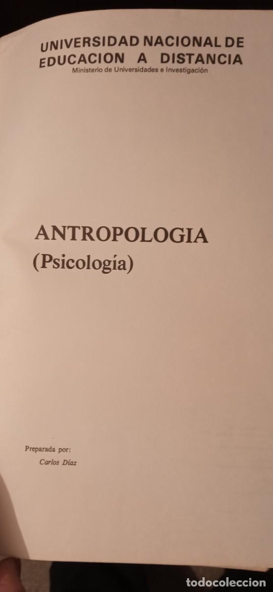 Libros de segunda mano: Uned, Sociolog&iacute;a y Antropolog&iacute;a - Foto 4