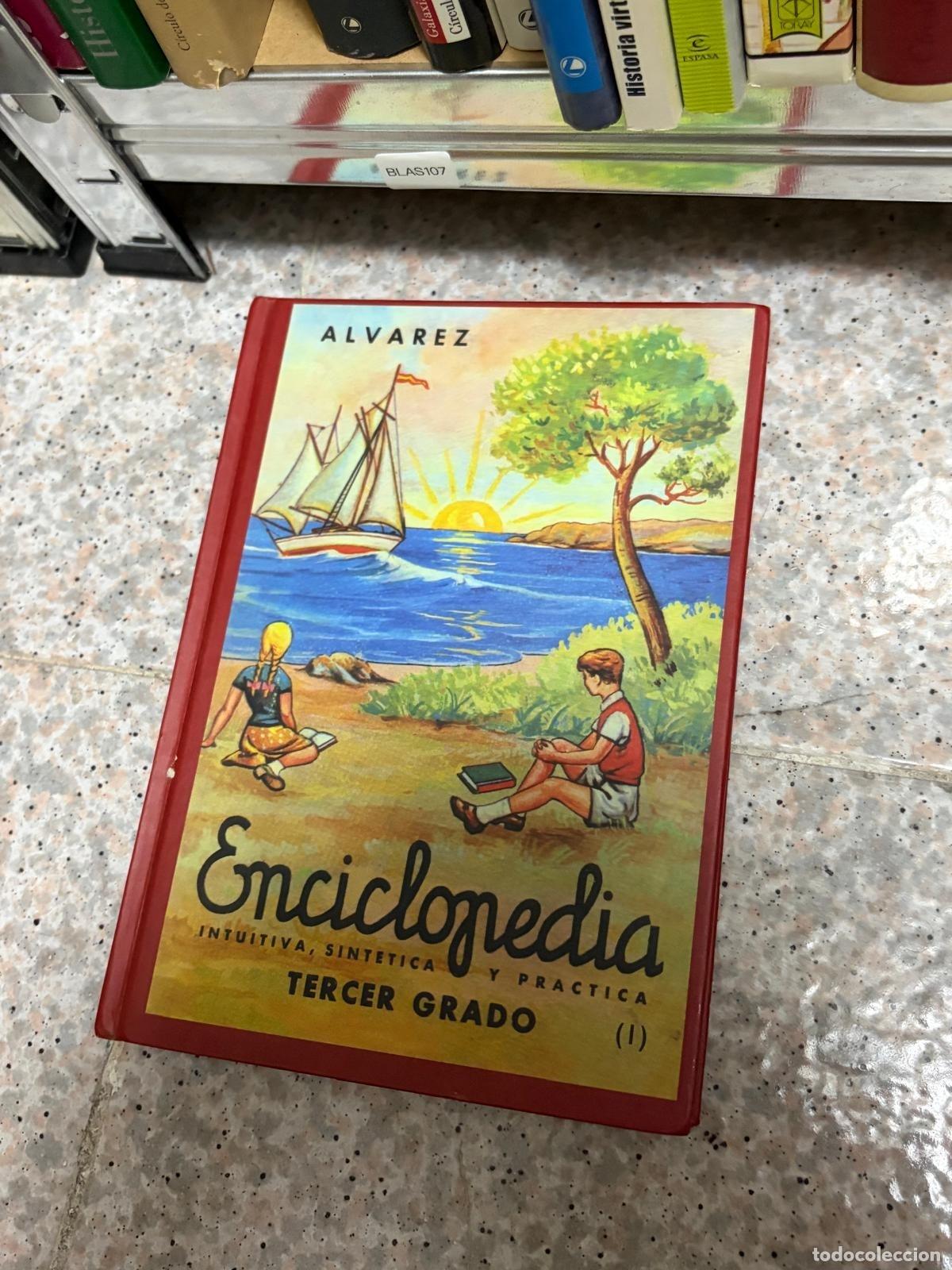 Libros de segunda mano: BLAS107 - Enciclopedia ilustrada alvarez tercer grado