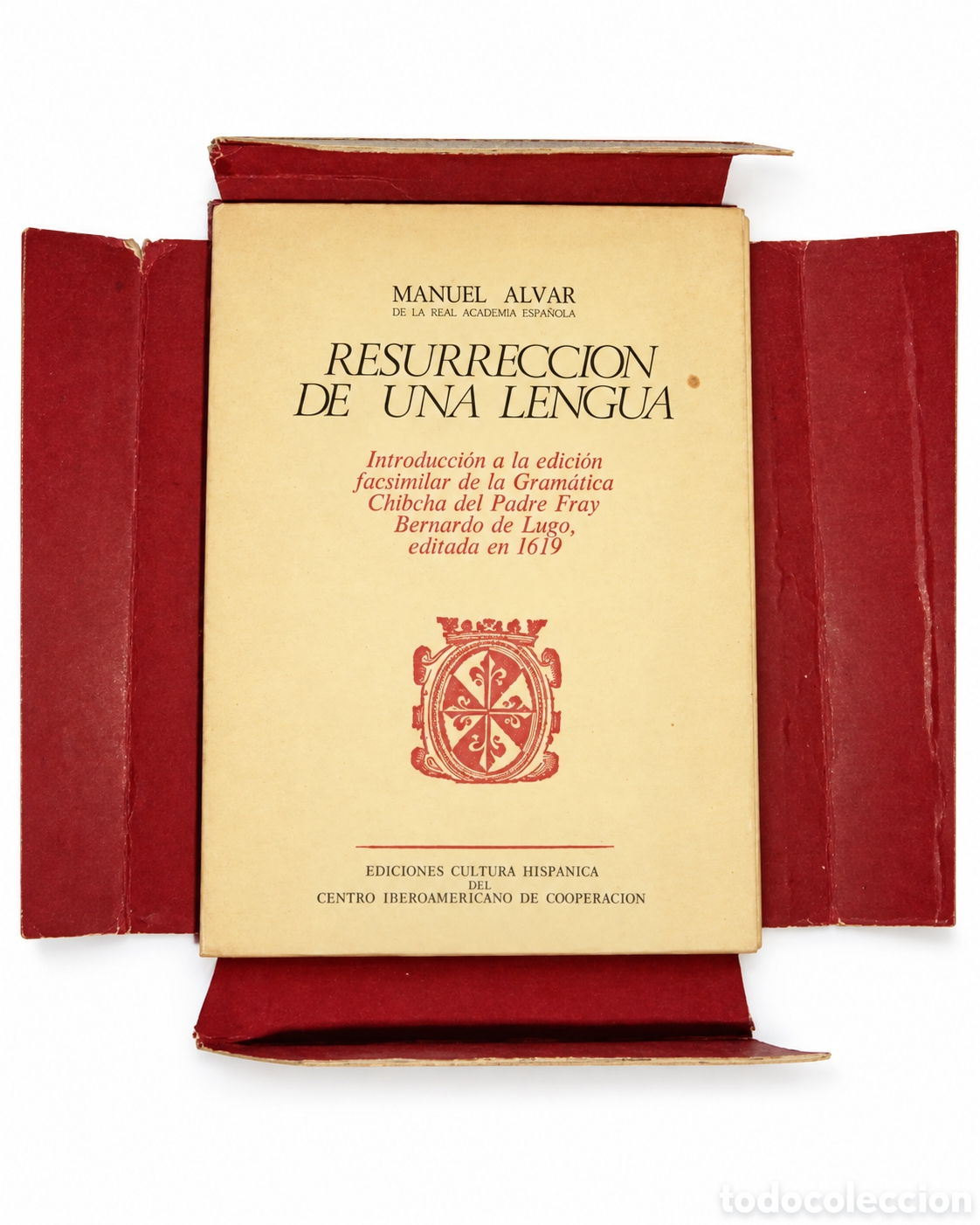 Libri di seconda mano: Manuel Alvar &ndash; Resurrecci&oacute;n de una lengua. Gram&aacute;tica chibcha de Fray Bernardo de Lugo &ndash; LML